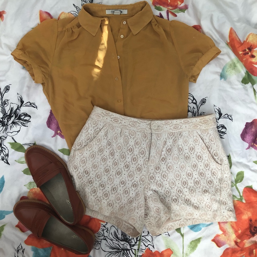 Lacy Overlay Shorts